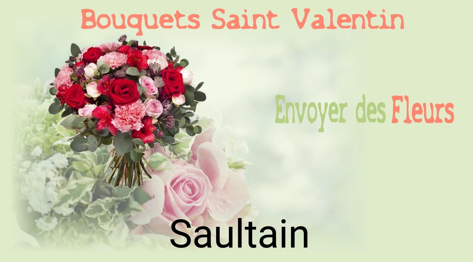 Roses de Saint-Valentin livrées à Saultain
